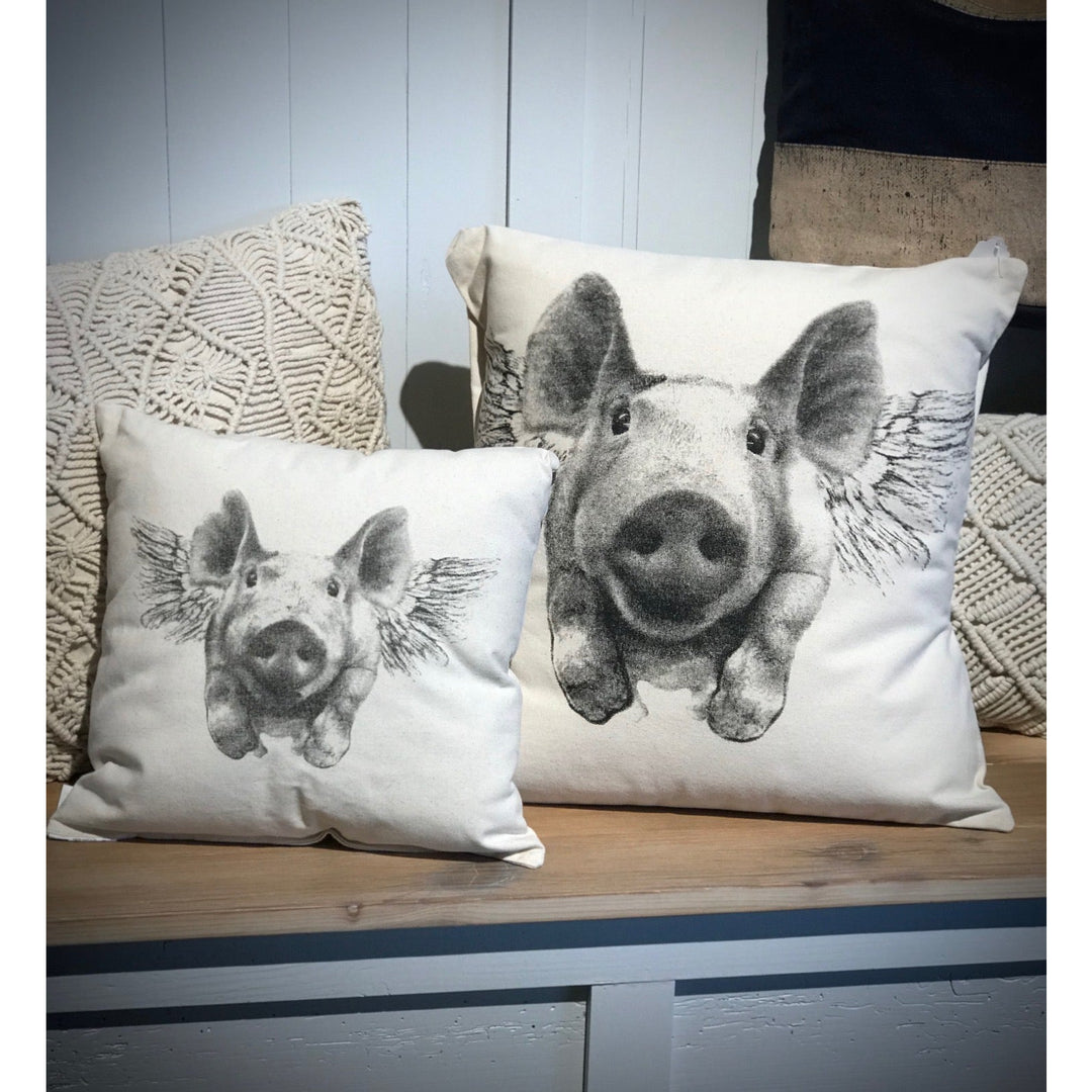 Lg Flying Pig Pillow