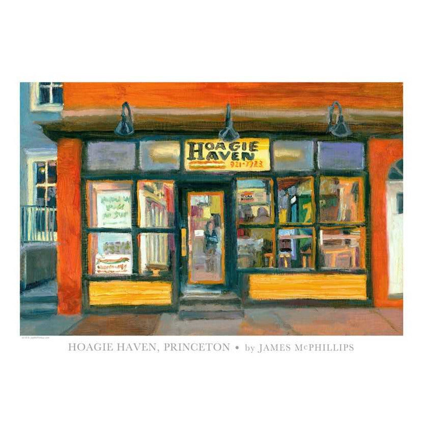 Hoagie Haven Orange Poster