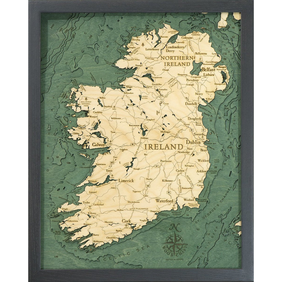 Ireland Sm 16X20