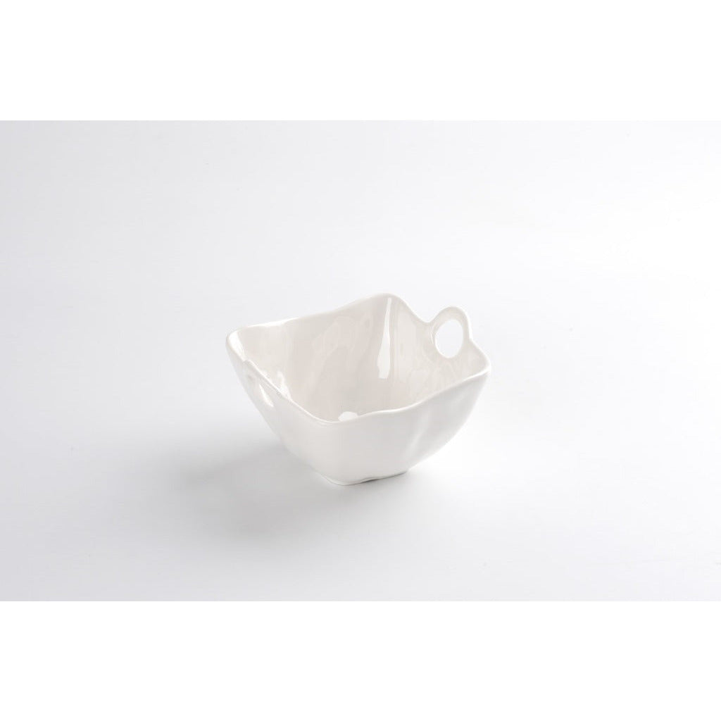 Melamine Ivory Snack Bowl