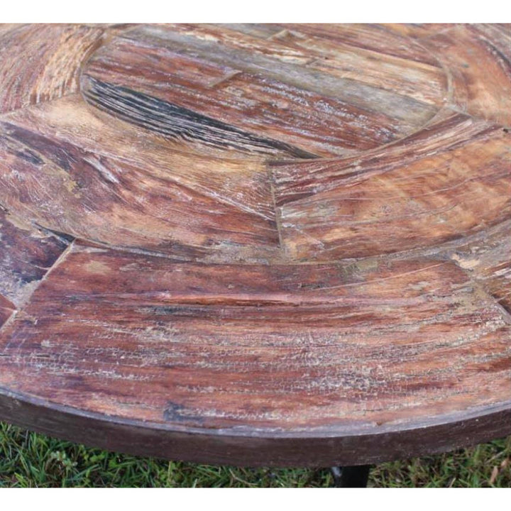 Wagon Wheel Coffee Table