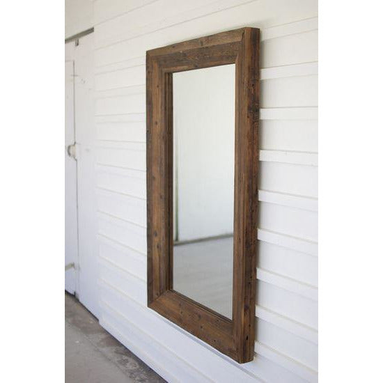 Rectangle Recycled Mirror