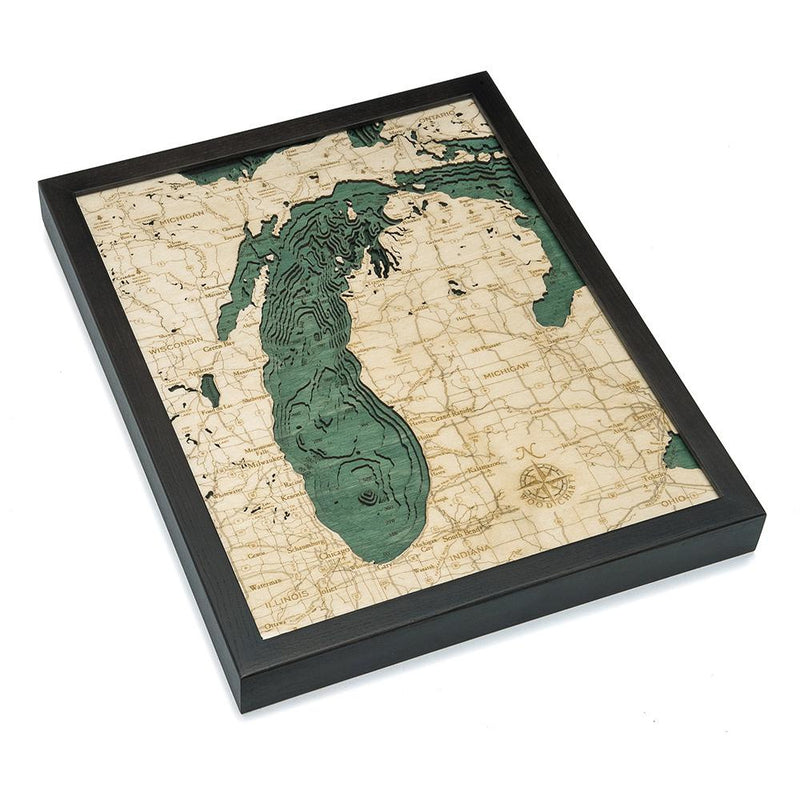 Lake Michigan Map Small