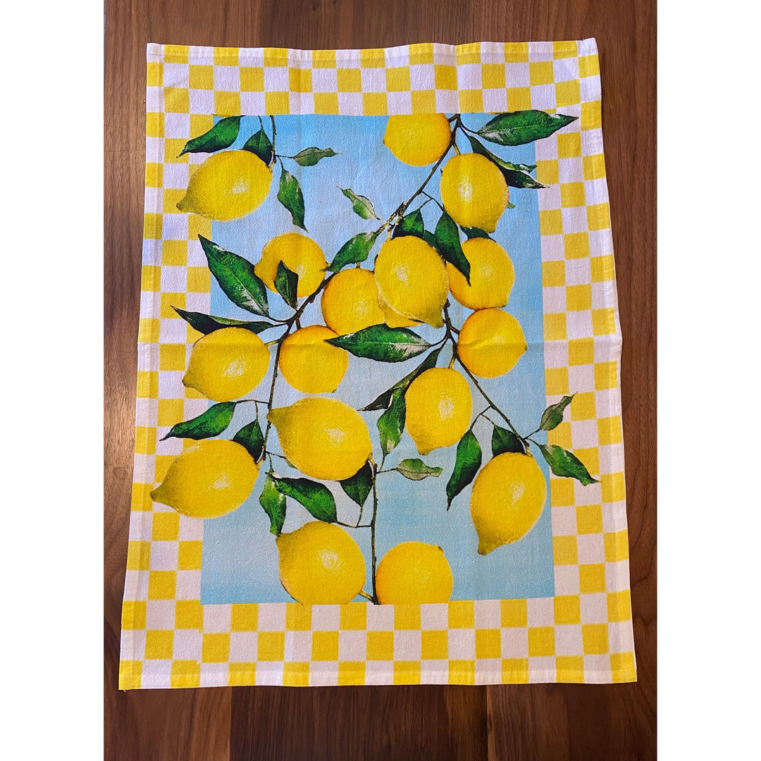 Lemon Tea Towel