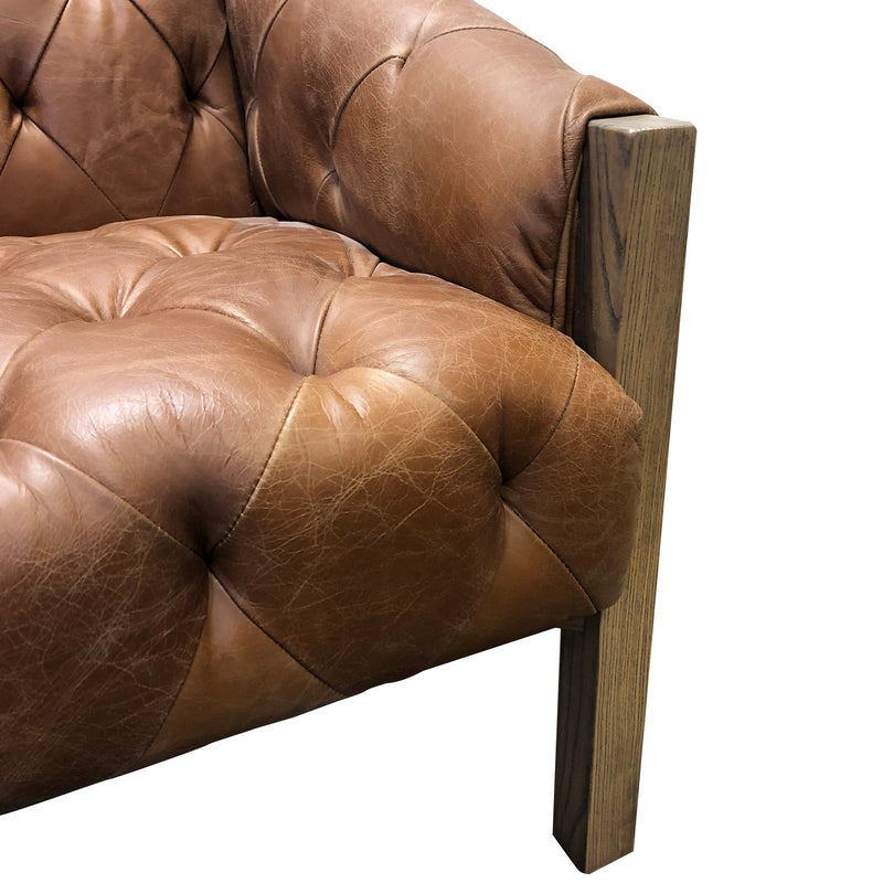 Manhattan Leather Chair Cognac