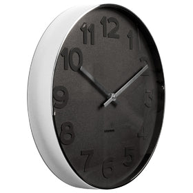 Mr. Black Numbers Wall Clock