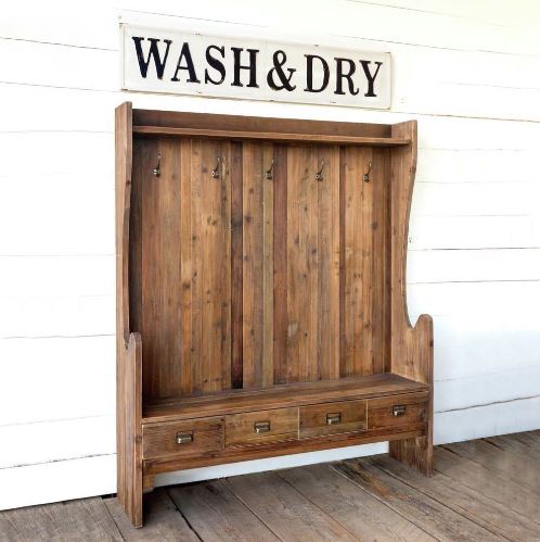 Wash & Dry Sign