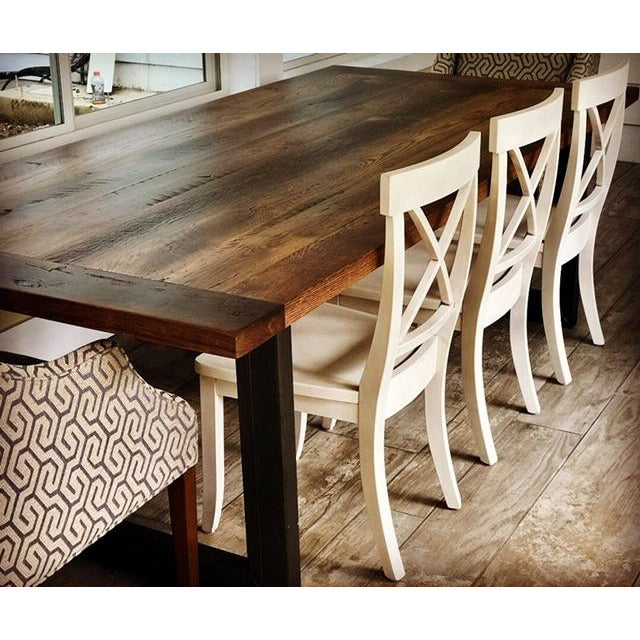 ^ 8' Urban Farmhouse Table Oak