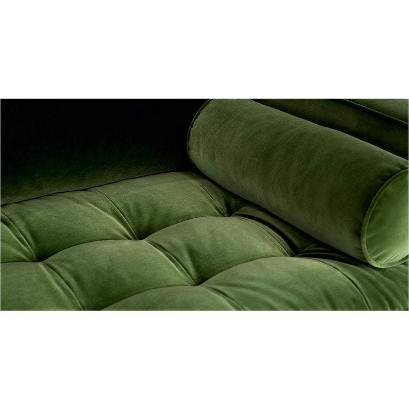 Roma Sectional - Emerald Green