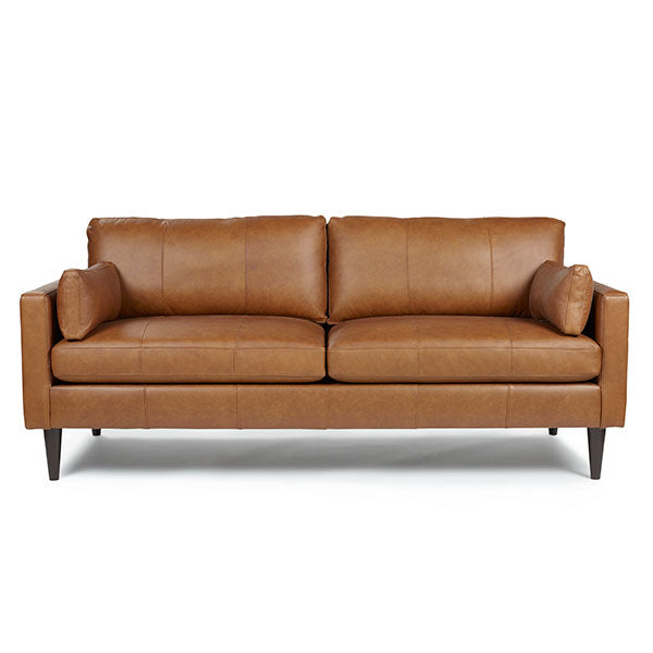 Trafton Leather Sofa (Camel)