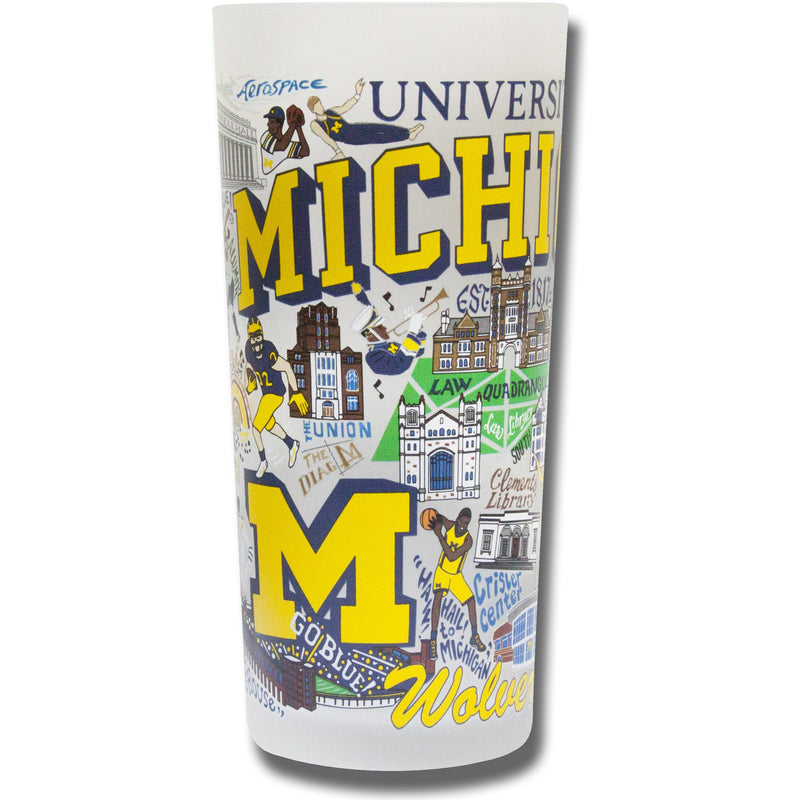 GL Michigan University Glass