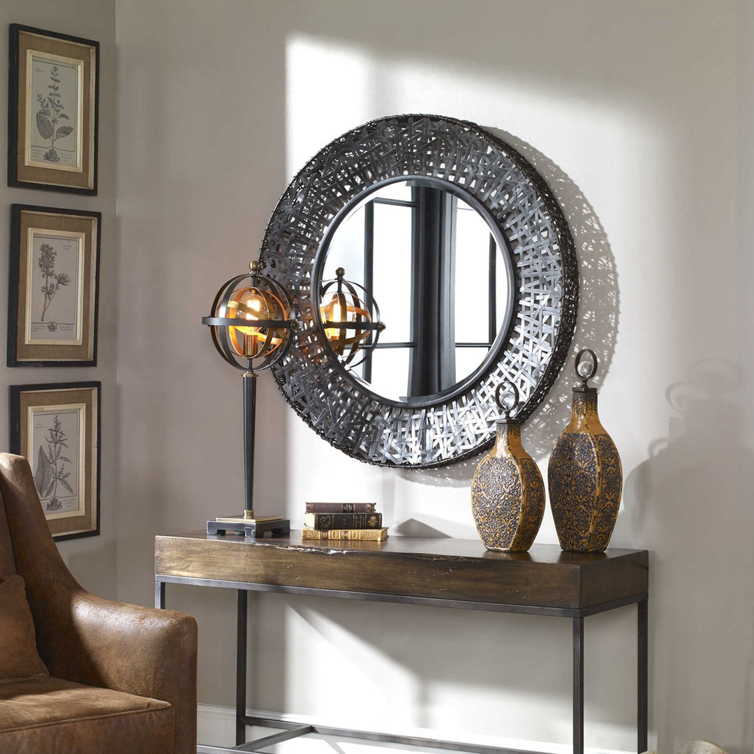 Alita Wall Round Mirror