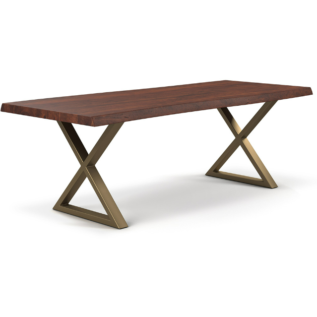 Brooks 79" X-Base Dining Table