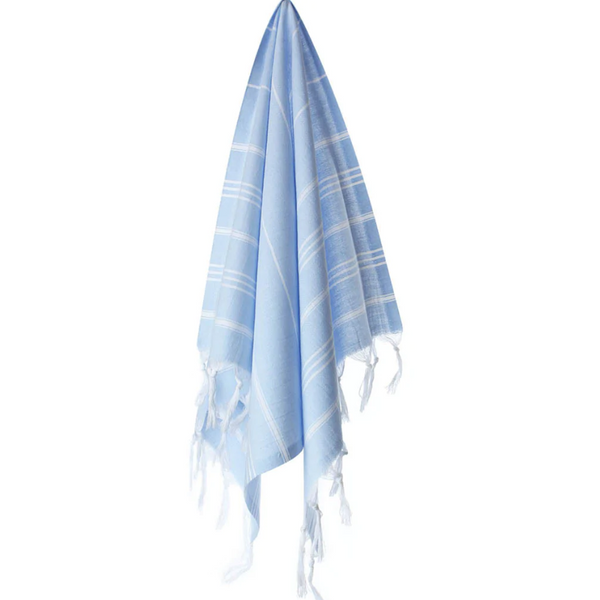 Blue Plaid Hand Towel