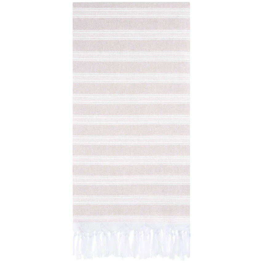 Beige Turkish Bath Towel