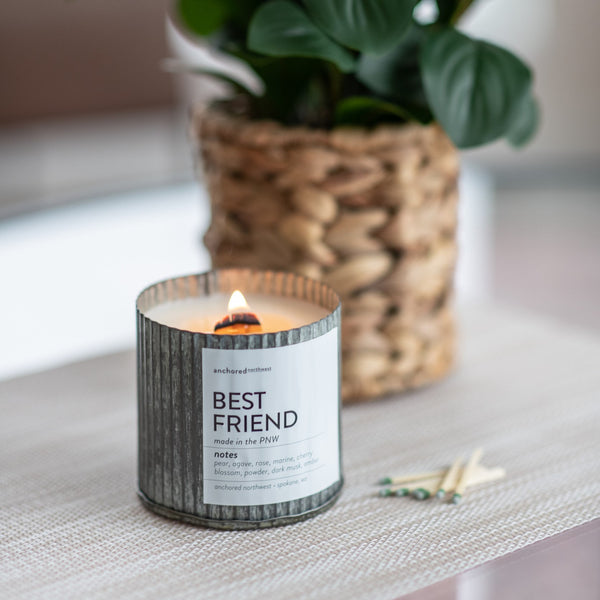 Best Friend Wood Wick Candle