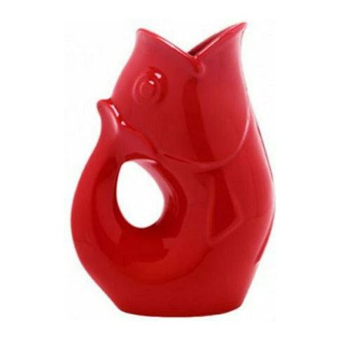 Gurgle Pot Bright Red