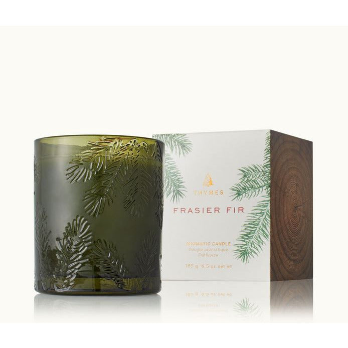 Frasier Fir Green Molded Candle