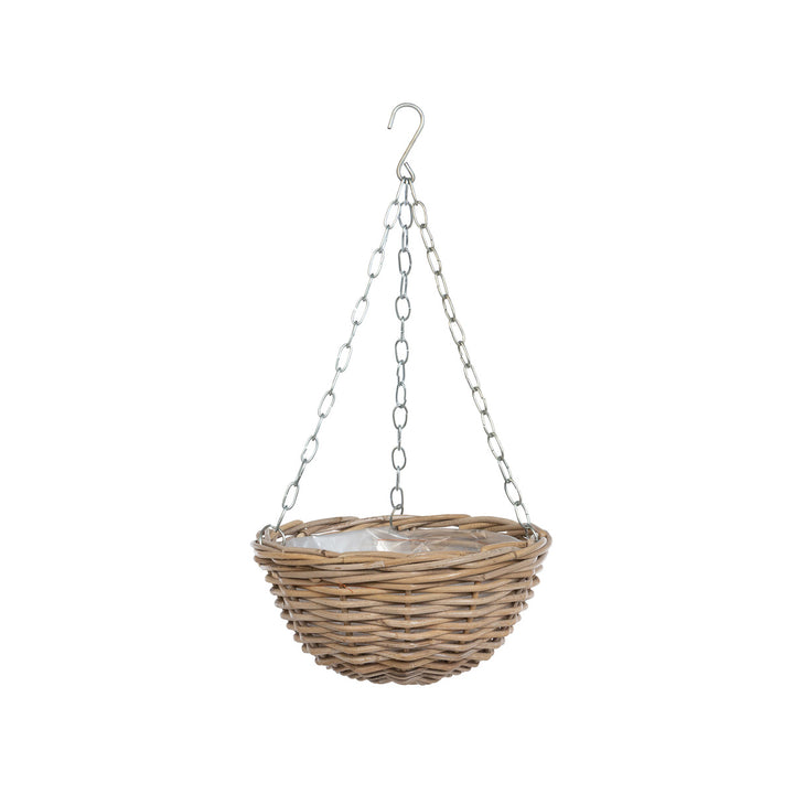 Large Rattan Hanging Planter