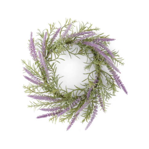 14" Lavender Candle Ring