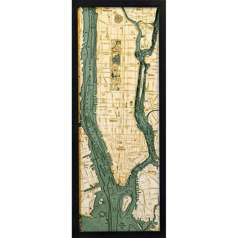 Manhattan, NY Map