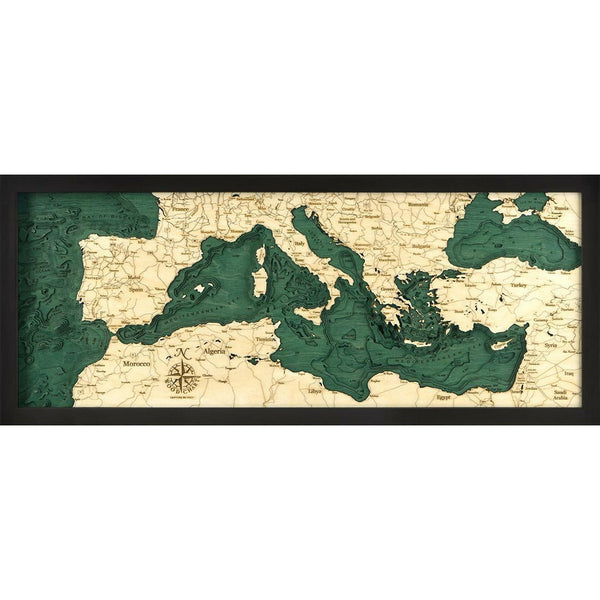 Mediterranean Sea Map