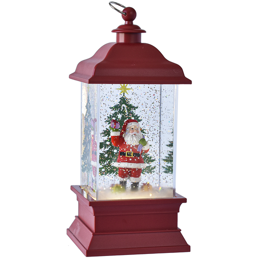 LED Santa Lantern