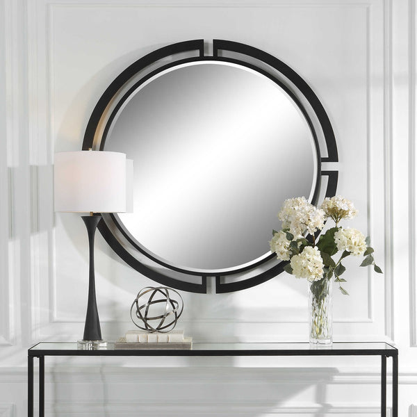 Quadrant Round Mirror