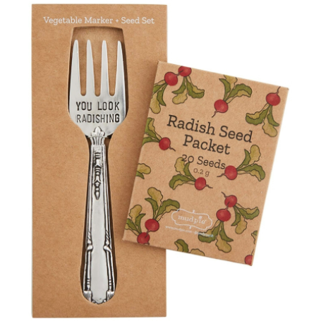 Veggie Marker & Seed Set Radish