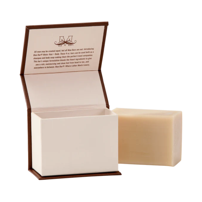 Man Bar Soap Mini Redwood/Clove 4 Oz