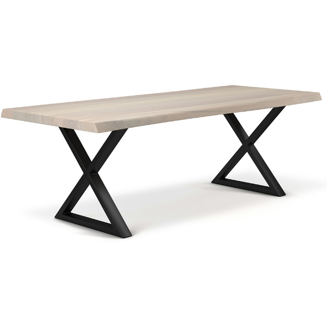 Brooks 79" X-Base Dining Table